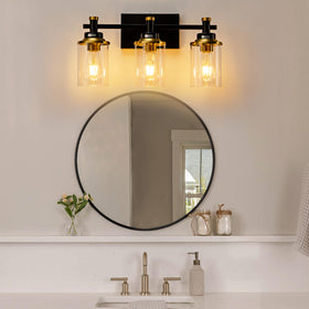 Aixialin dimmable bathroom light compatible with dimmers for adjustable ambiance.
