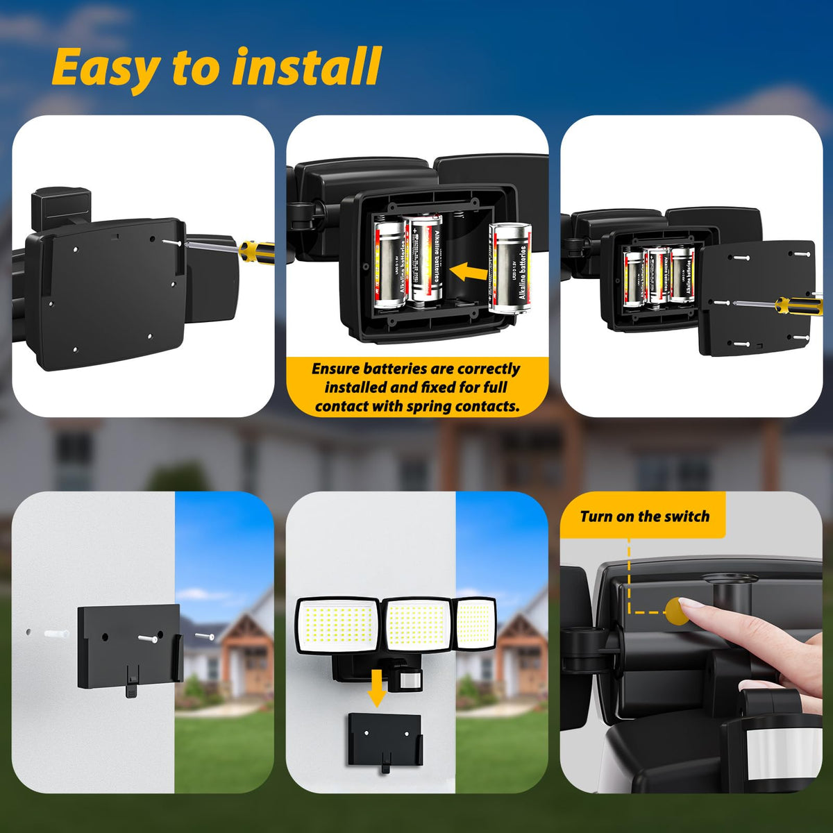 AIXPI energy-saving operation reduces power use with motion sensing.