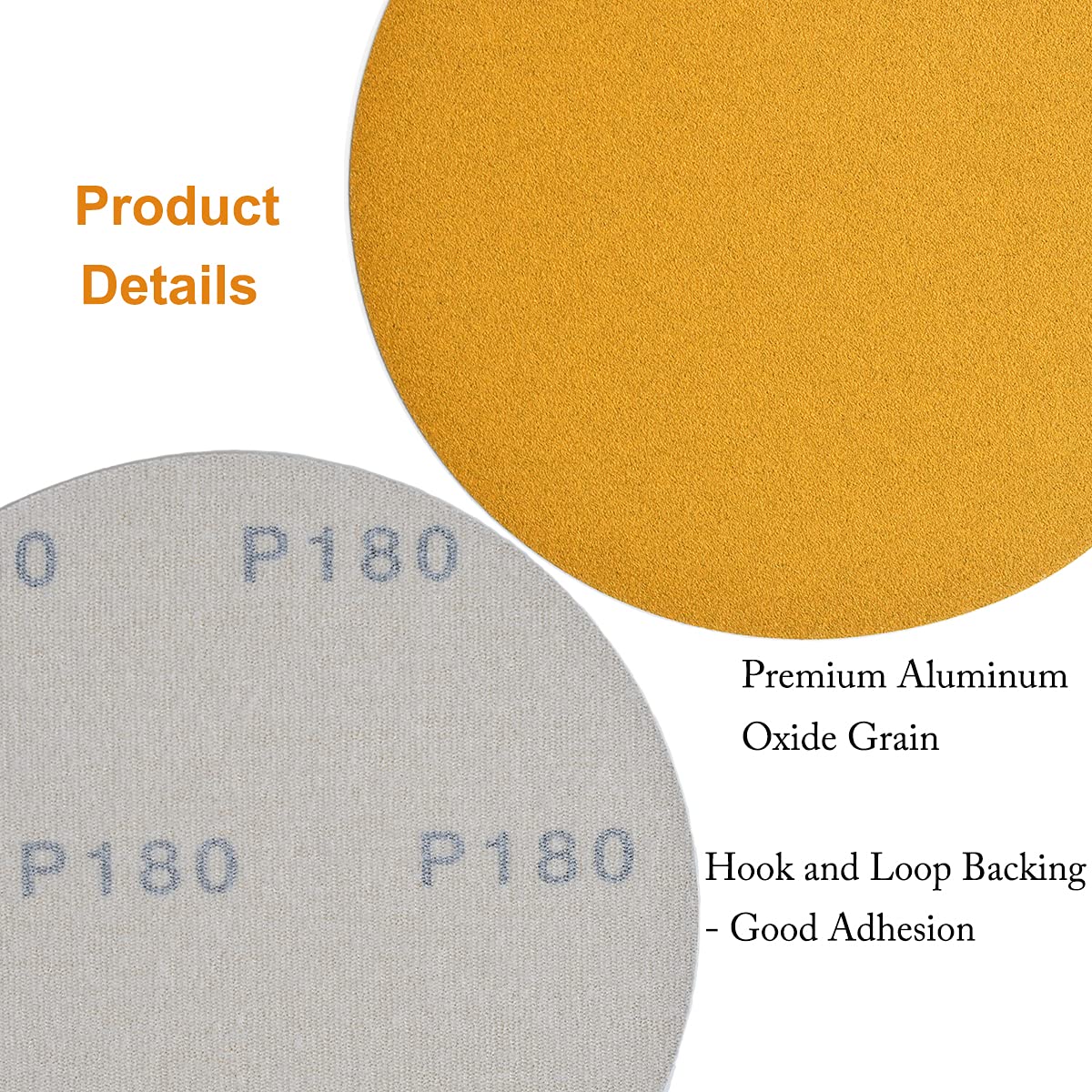 Aiyard 100-pack discs for frequent sanding projects