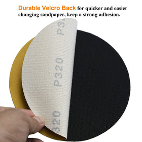 Aiyard 100-piece 320 grit sanding discs kit for versatile projects