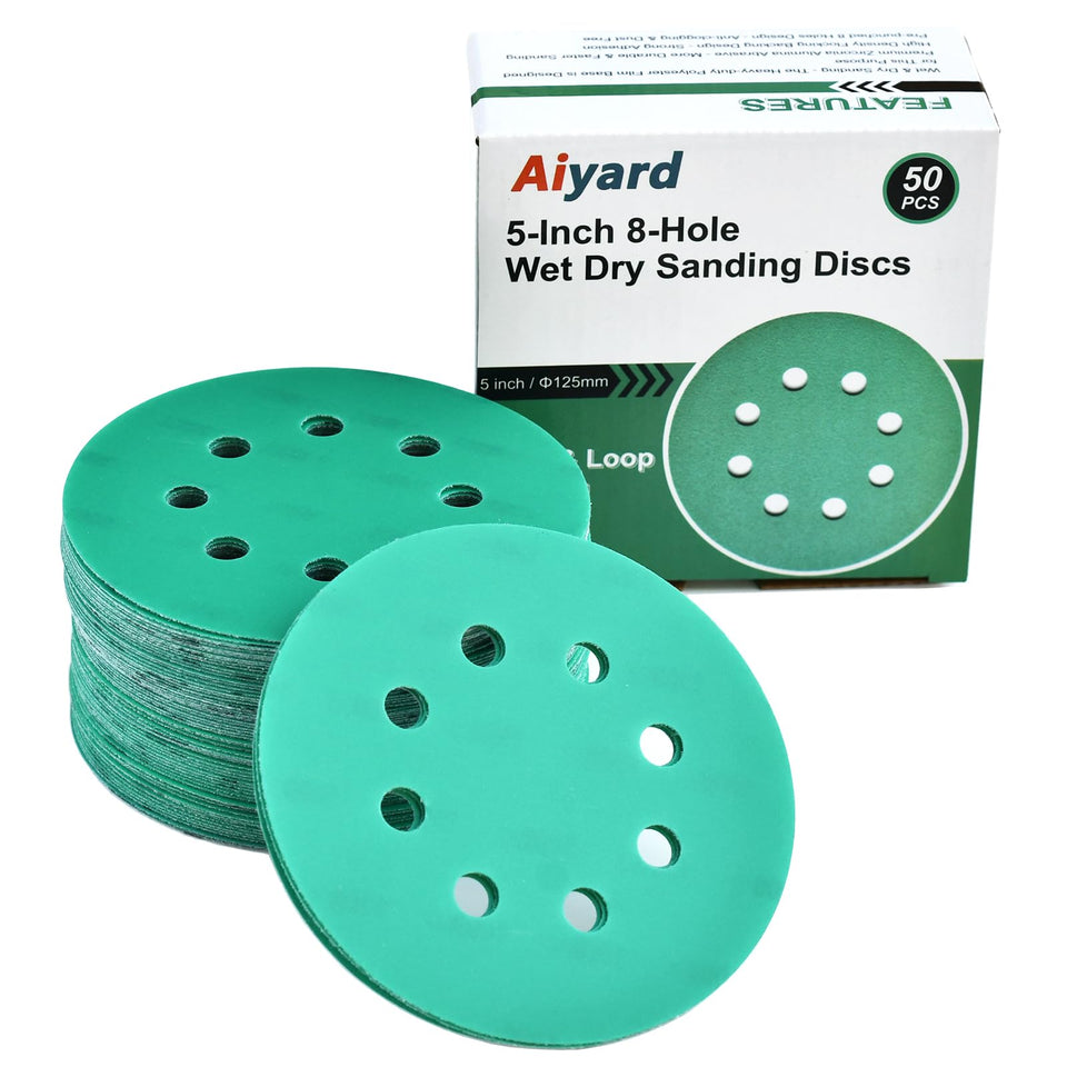 Aiyard 5-inch sanding disc 1000 grit for smooth wet and dry finishes.