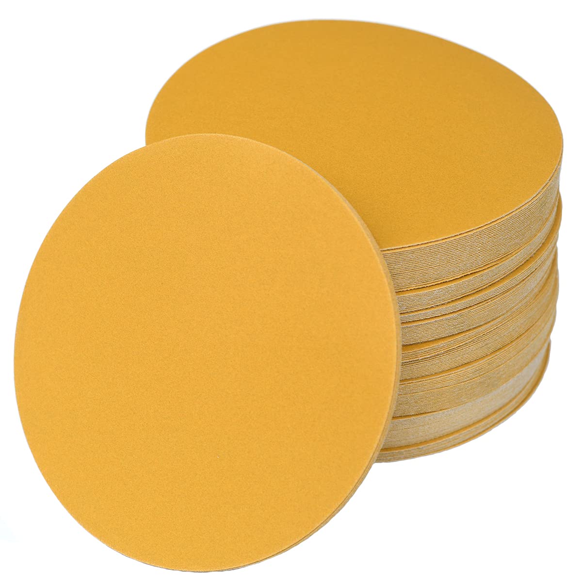 Aiyard 6-inch no-hole sanding disc 320 grit for smooth auto body prep