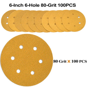 aiyard aluminum oxide disc 80 grit showing durable grain for fast sanding
