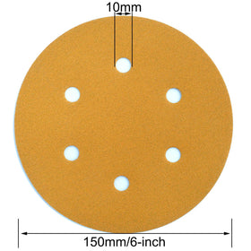 Aiyard 6-inch sanding disc suitable for auto body and woodworking