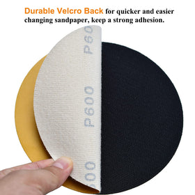 Aiyard 6-inch no-hole disc provides quick attachment with a secure grip.