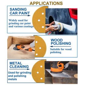 Aiyard durable aluminum oxide disc for long-lasting sanding finishes.