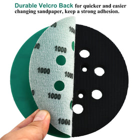 Aiyard film-backed sandpaper for tear resistance and heat dissipation.