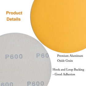 Aiyard durable sanding disc resists wear and reduces loading during heavy-duty sessions.
