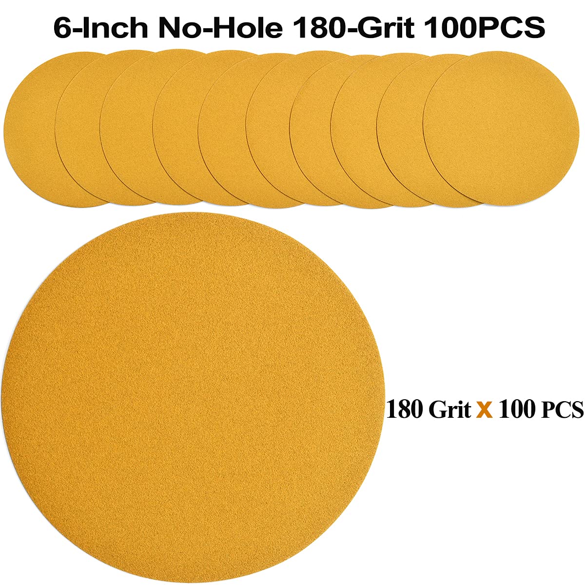 Aiyard sanding disc with Velcro backing for quick, secure attachment