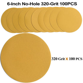 Aiyard Velcro-backed sanding disc attachment secures quickly to your sander