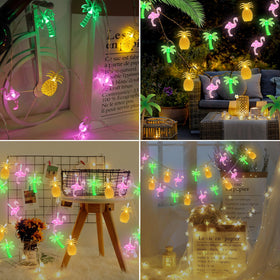 Aiyomt combo tropical lights illuminate any Hawaiian-themed event
