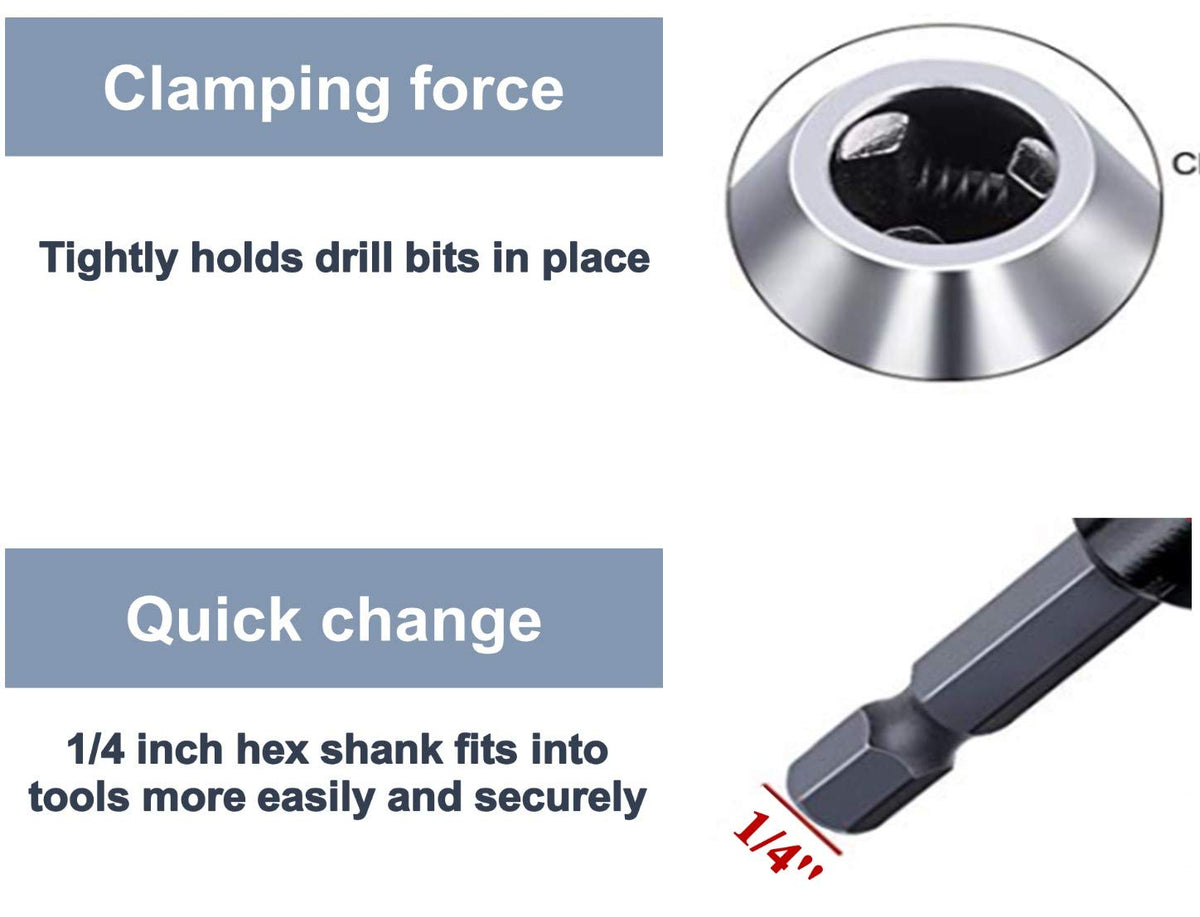 aiyun clamping-tip claw design helps secure bits safely