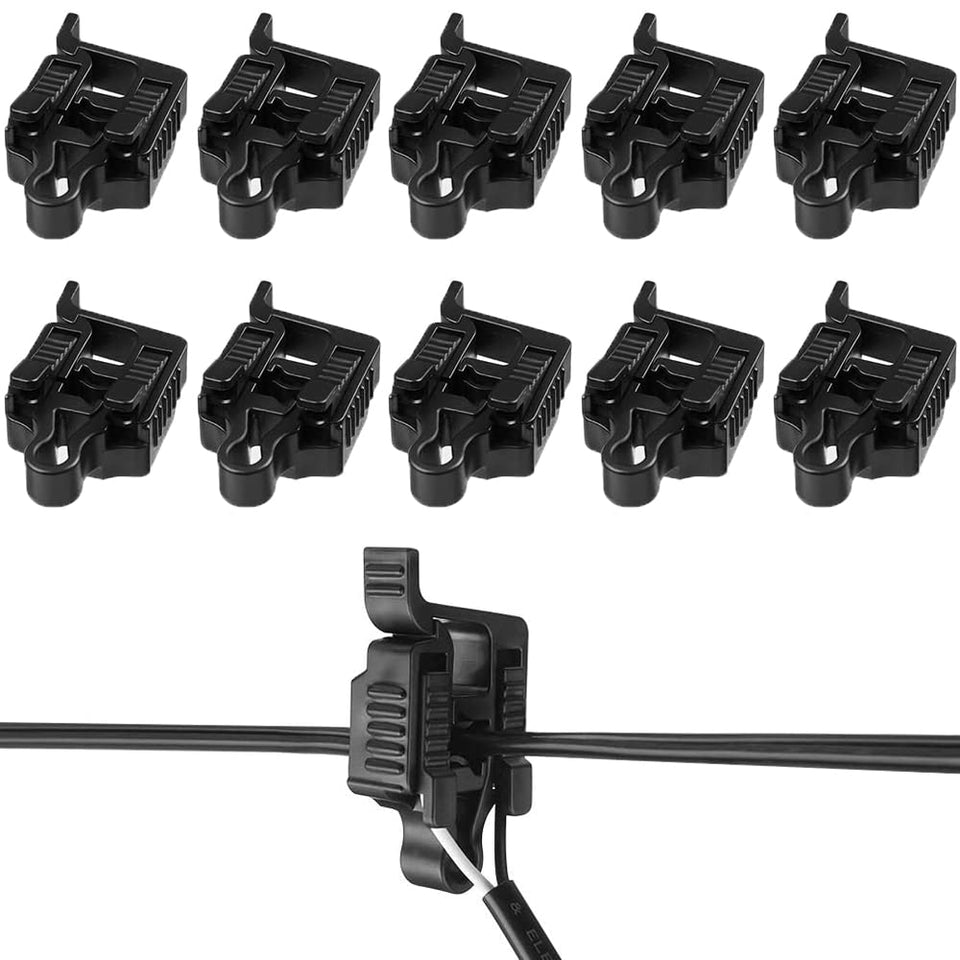 AizzKry low voltage connector covering 10 lights for landscape lighting.