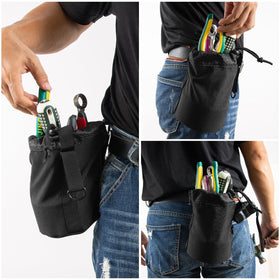 AJFHKJ belt-clip tool pouch on site supports quick switching.