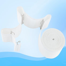 Ajiivao cotton-polyfiber pleater tape resists wrinkles and holds shape