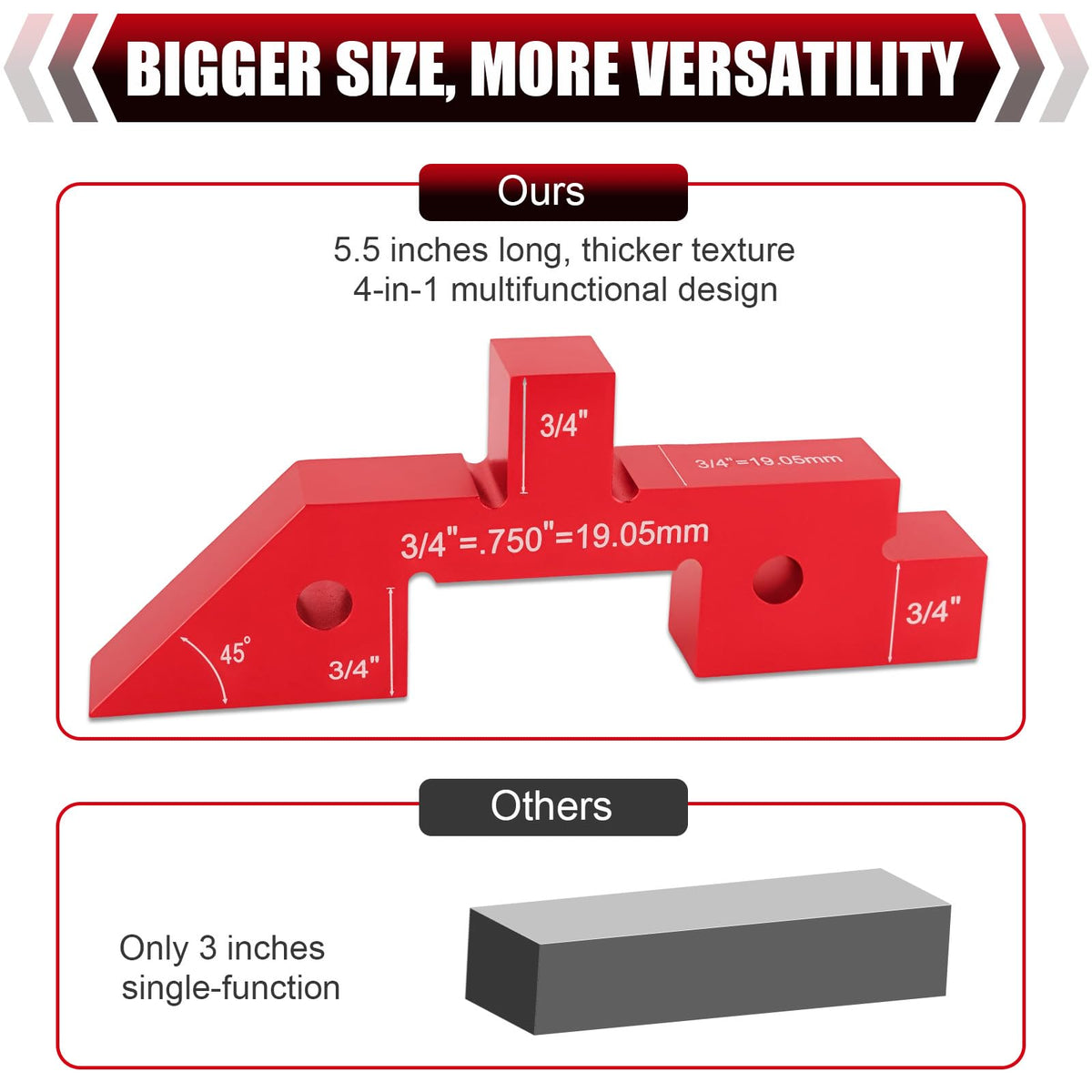 AJulyBee anodized aluminum blocks offer durable wear resistance for workshops.