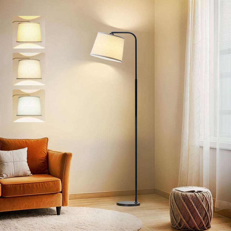 AKASUKI floor lamp with 3-color temperature for versatile ambience.