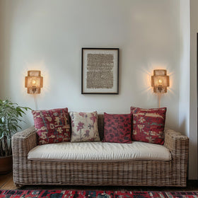 AKEETO handwoven design suits hallways and entryways with subtle decor.