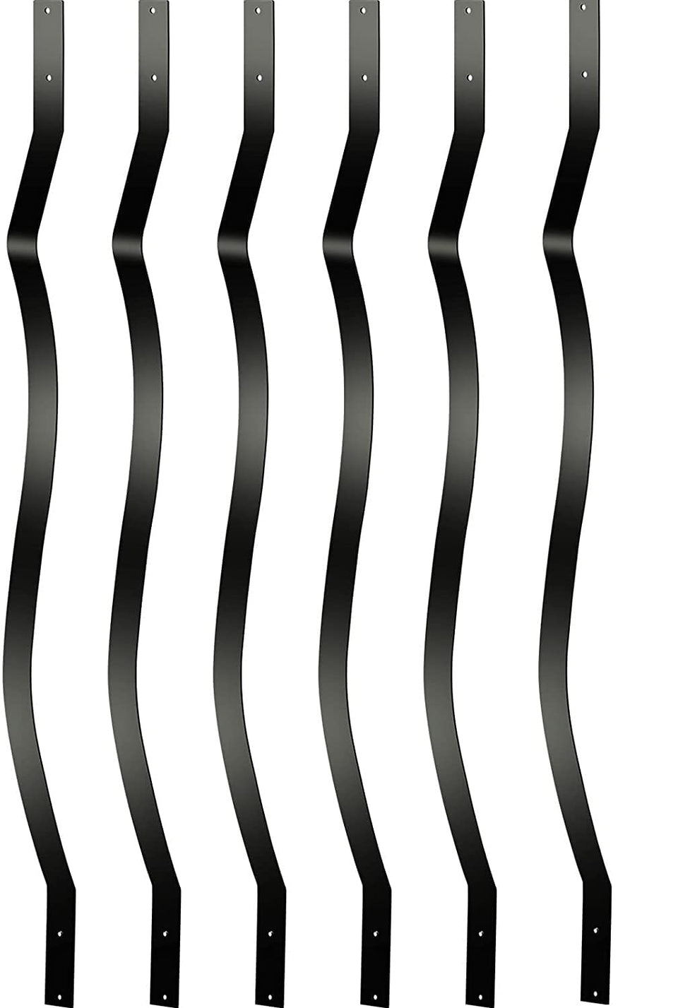 Akenow 61-pack deck balusters in 32.25-inch length for sturdy outdoor railing.