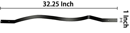 Akenow metal balusters with curved design adding elegance to any deck.
