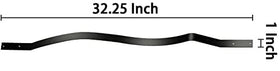 Akenow metal balusters with curved design adding elegance to any deck.