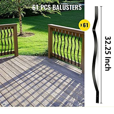 Akenow weather-resistant cast iron balusters withstand outdoor conditions.