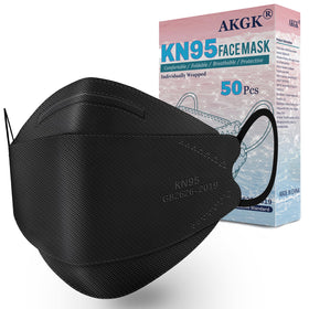 akgk KN95 mask ideal for everyday use at home, school, or work.