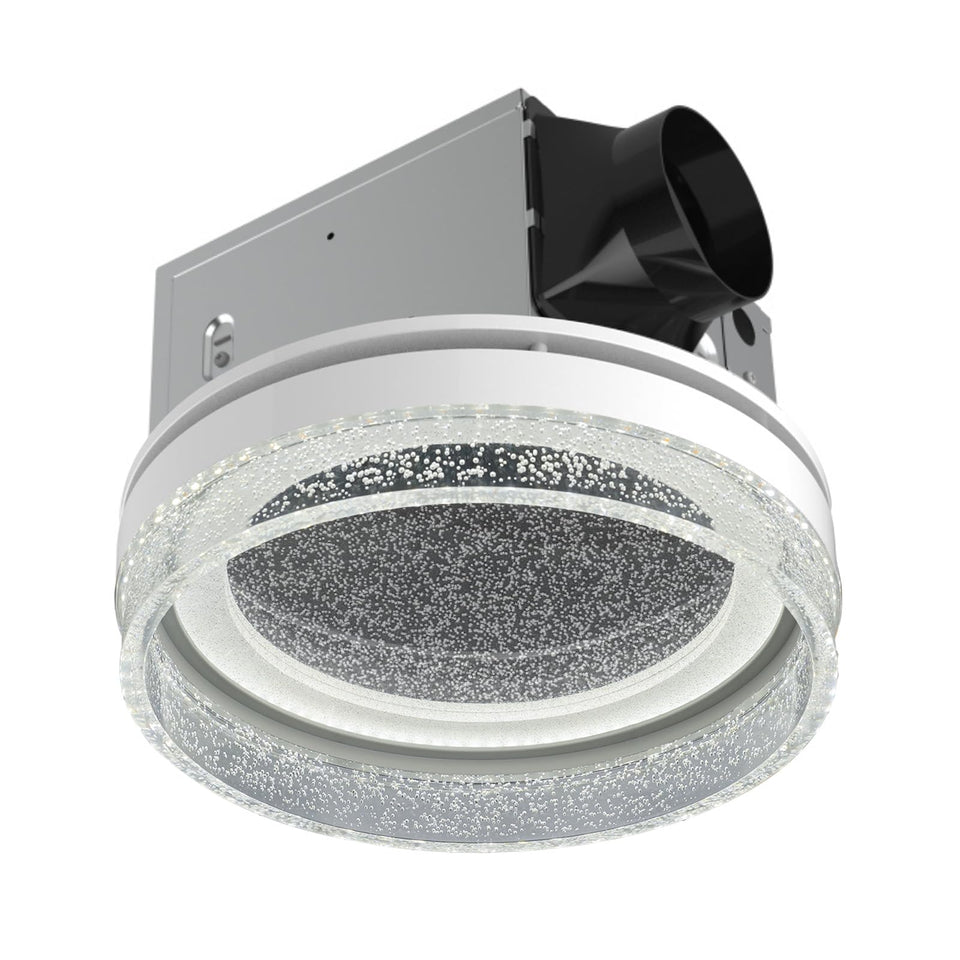 Akicon bathroom exhaust fan with 110 CFM and starry sky effect