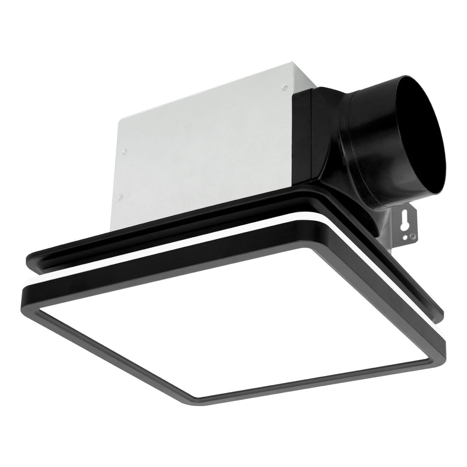 Akicon bathroom fan with light 80CFM for efficient moisture control.