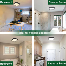 Akicon UL/HVI certified bath fan for reliable performance.