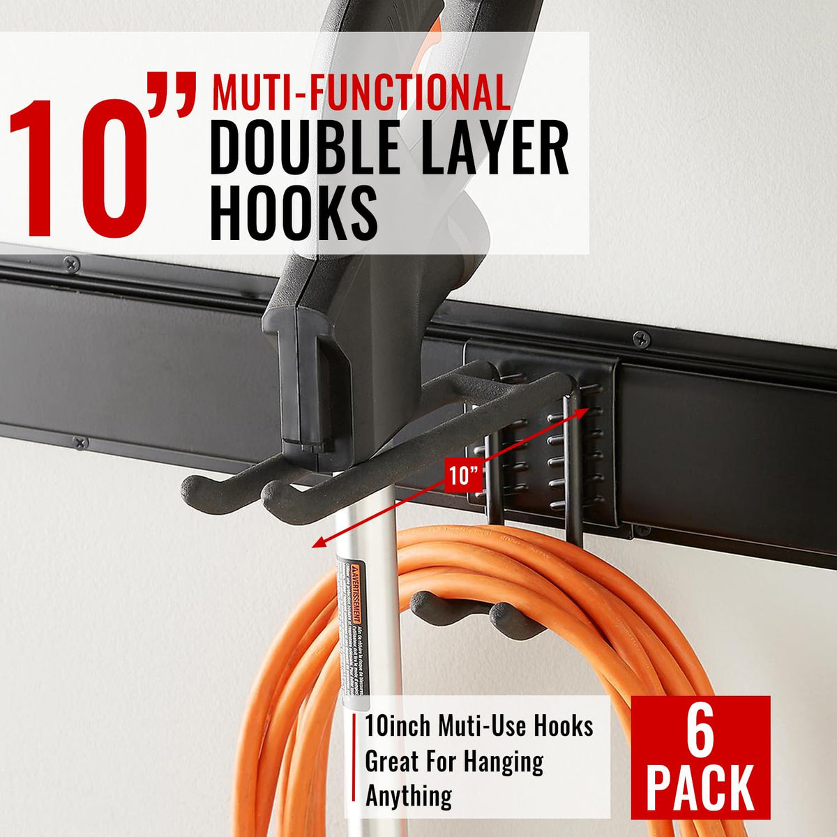Aking Ace heavy-duty steel construction ensures reliable storage for garage essentials.