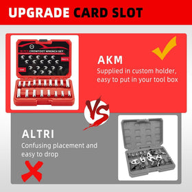 AKM CR-V steel construction emphasizes durability and long service life.
