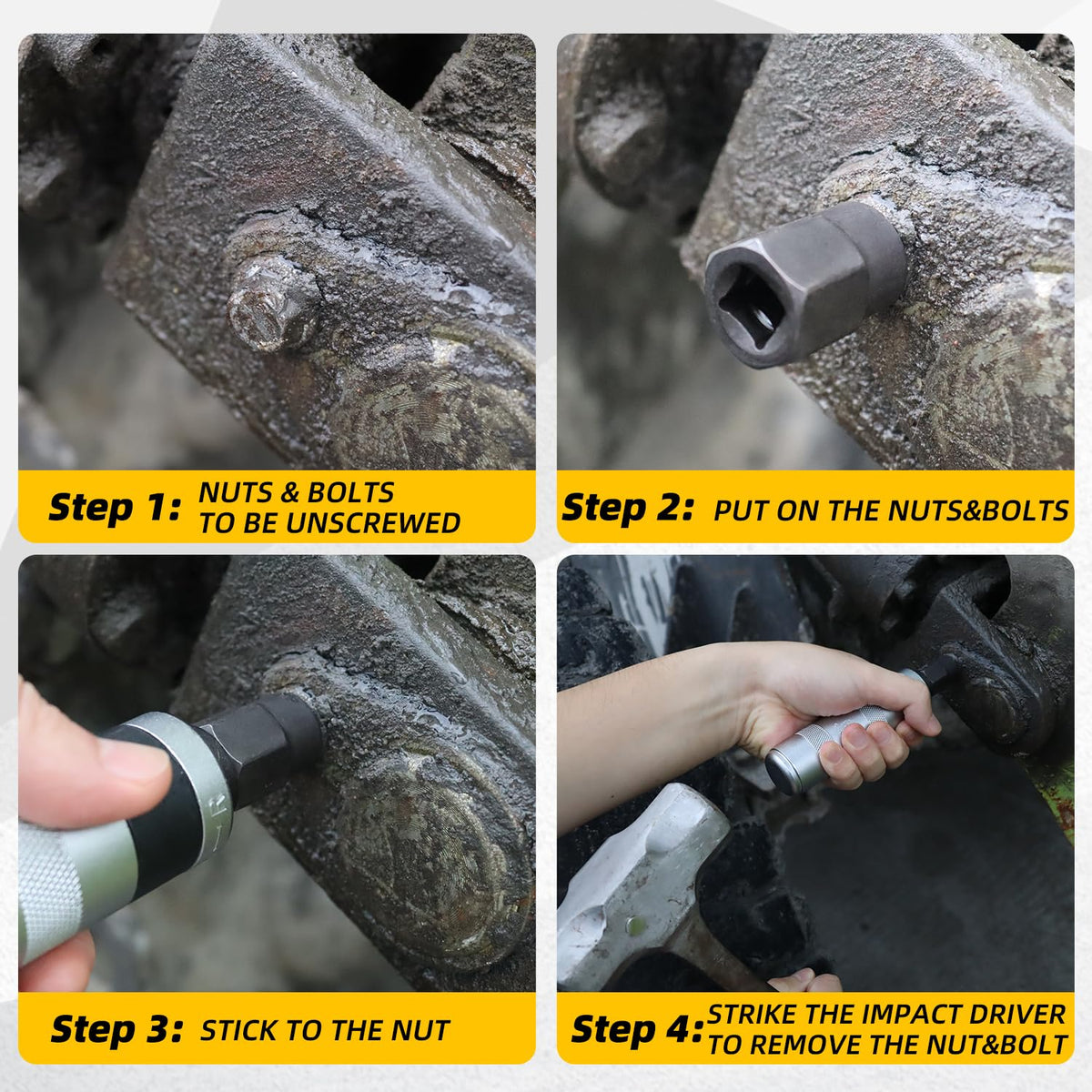 AKM knurled grip detail for secure, non-slip torque control