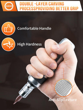 AKM PH3 drill bit with precision tip for clean screw recesses.