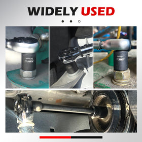AKM TOOL 1/4-3/8 adapter enables versatile tool compatibility.