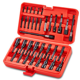 AKM TOOL 35pcs magnetic nut driver set in case for easy bolt work