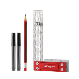 AKNgoes 6-inch precision square main view for accurate carpentry tasks