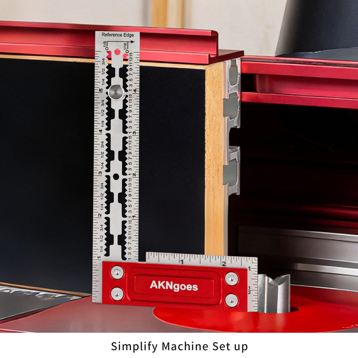 AKNgoes wide-base cheeks design provides stable setup on wide stock