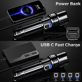 AKNEAR LED flashlight long runtime ideal for extended hikes and emergencies