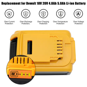 Akocire Dewalt battery case interior with PCB area ready for repairs.
