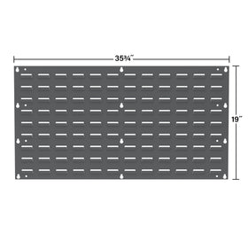 Akro-Mils 30136 heavy-duty steel panel suitable for tool storage and hardware bins.