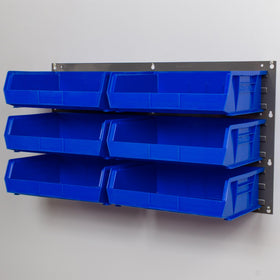 Akro-Mils 30136 powder-coated finish resists wear in busy spaces.