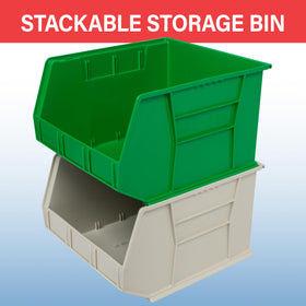 Akro-Mils AkroBins reinforced side ribs boost bin strength.