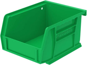 Akro-Mils AkroBins 24-pack saves space in pantry or craft room.