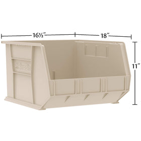 Akro-Mils AkroBins reinforced side ribs support heavy loads for long-lasting use.