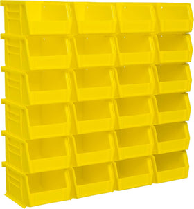 Akro-Mils AkroBins stackable bin front view aids quick access in garages