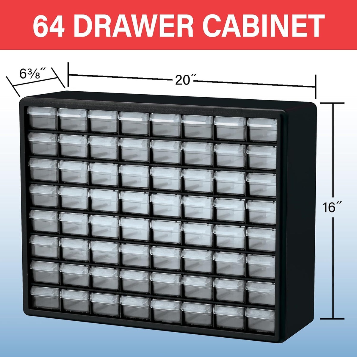 Akro-Mils classroom toolbox storage for art supplies and classroom essentials.