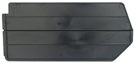 Akro-Mils length dividers in a 30230 bin neatly segment items for quick access.