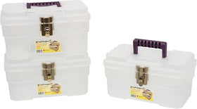 Versatile storage for tools, crafts, first aid, and more.