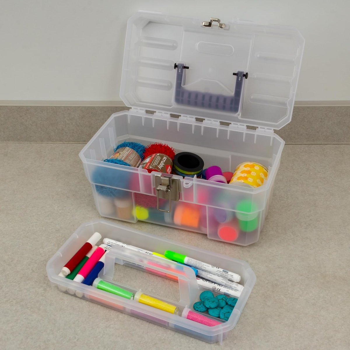 ProBox removable top tray for quick access and organization.